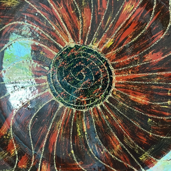 NWOT Handmade pottery table centerpiece or wall art. - Picture 7 of 11